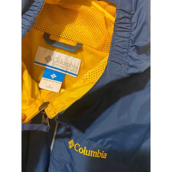 Columbia Rain Wind Jacket Full Zip youth 14-16 Boys Girls Unisex - Picture 3 of 8